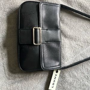 Black handbag